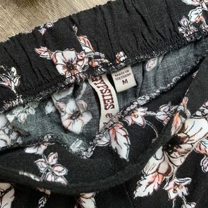 Gypsies & Moondust Pants - Black floral lounge pants Gypsies & Moondust Pants - Black floral lounge pants